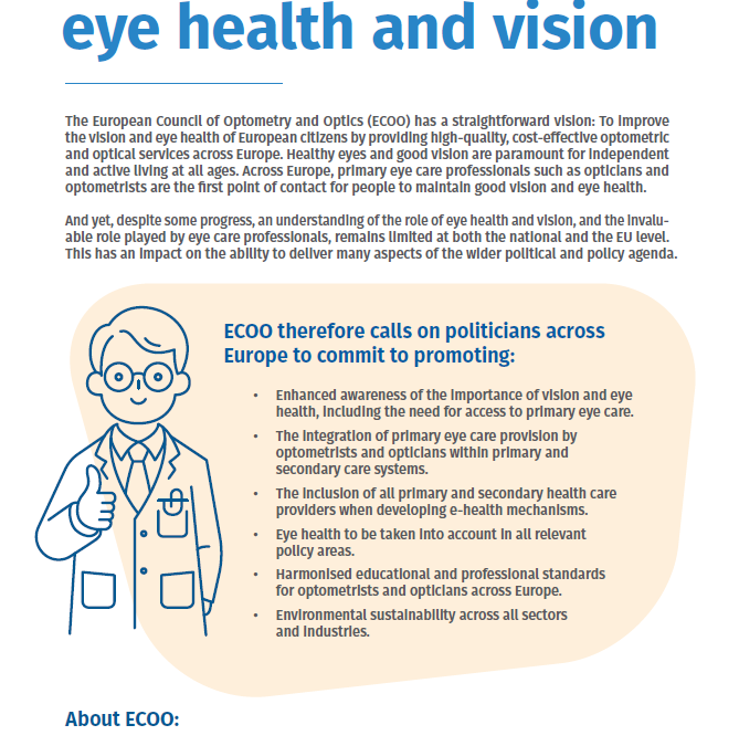 A manifesto for eye health and vision